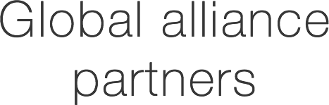 Global alliance partners